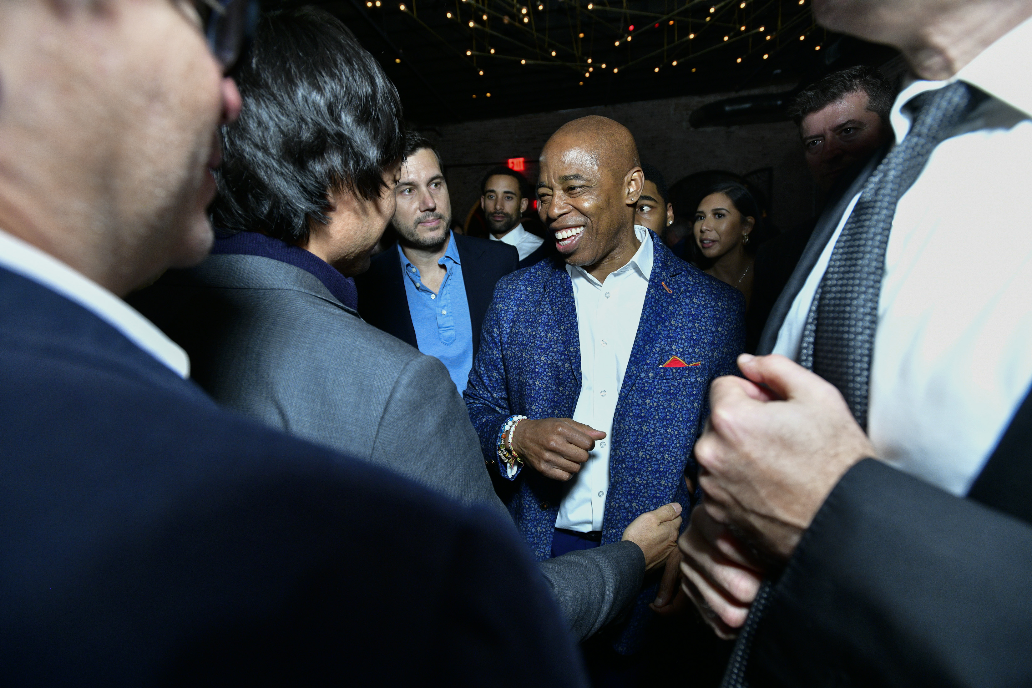 Mayor Eric Adams is a regular at Zero Bond, a private club where entry fees and annual dues can reach nearly $10,<a class=