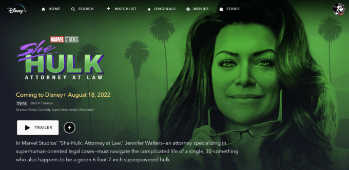 She-Hulk-Disney she hulk disney